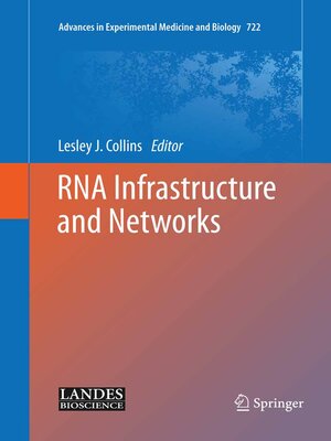 cover image of RNA Infrastructure and Networks